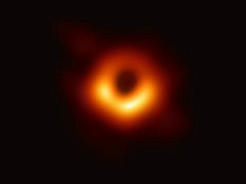 black hole first picture