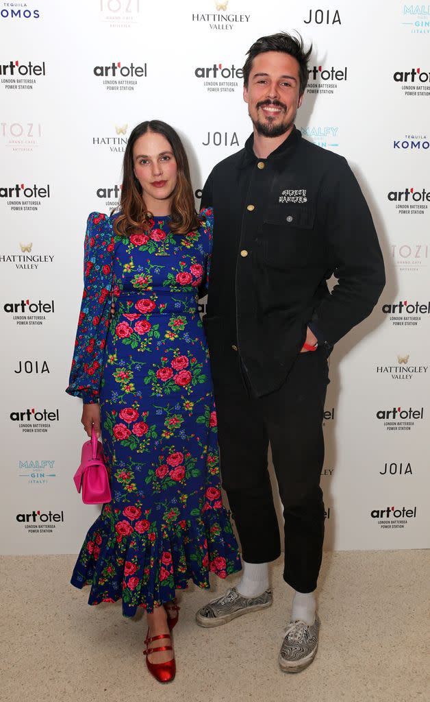 Jessica Brown Findlay and Ziggy Heath