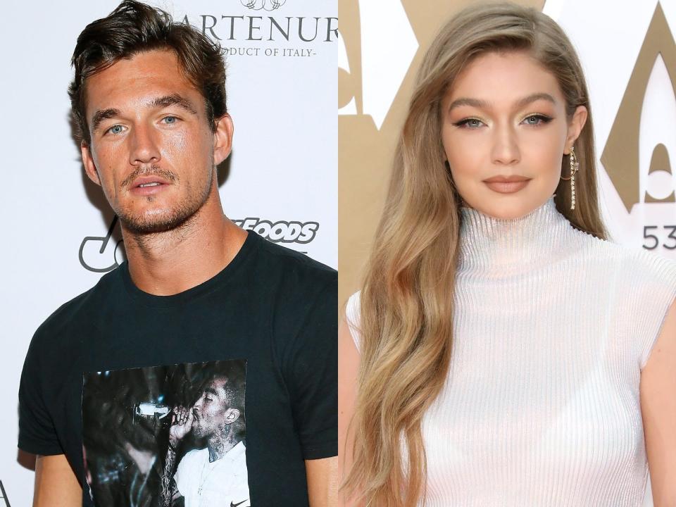 tyler cameron gigi hadid