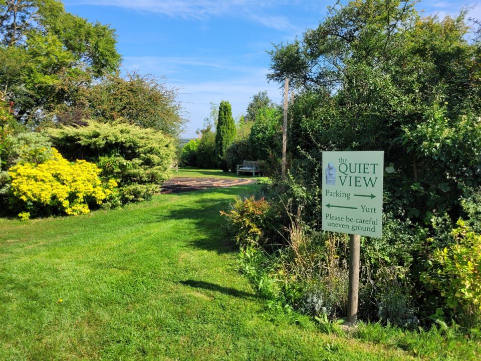 The Quiet View is a retreat space in rural Kent, far from the madding crowd (Helen Coffey)