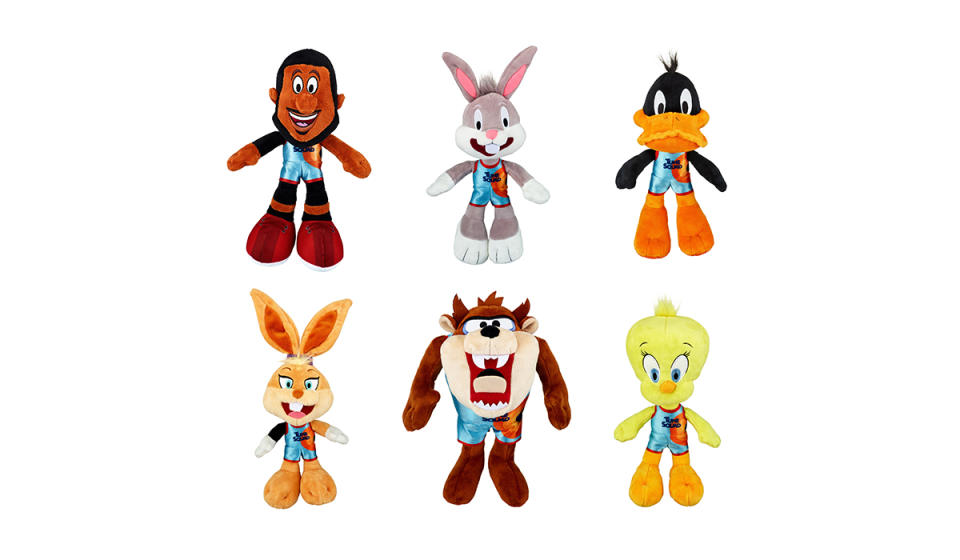 Animated icons and an NBA All-Star, now in huggable form. (Photo: Walmart)