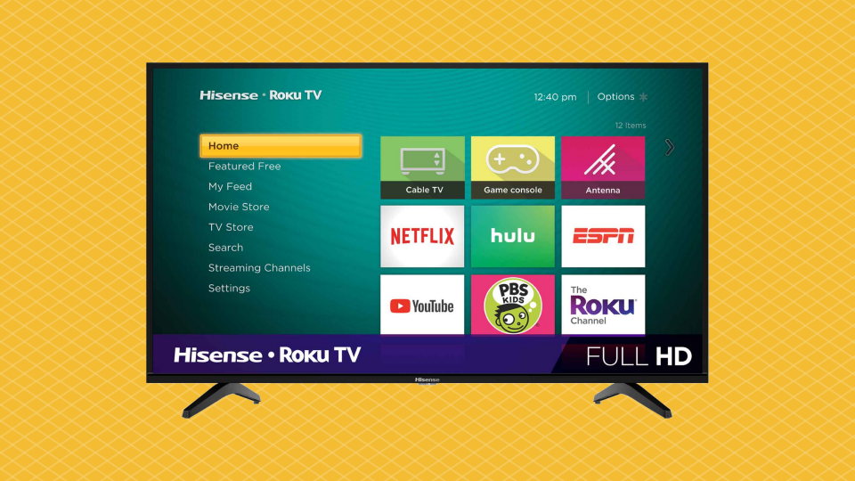 If there's one thing to pick up during Walmart's Deals For Day shopping event, make it this Hisense smart TV. (Photo: Walmart)