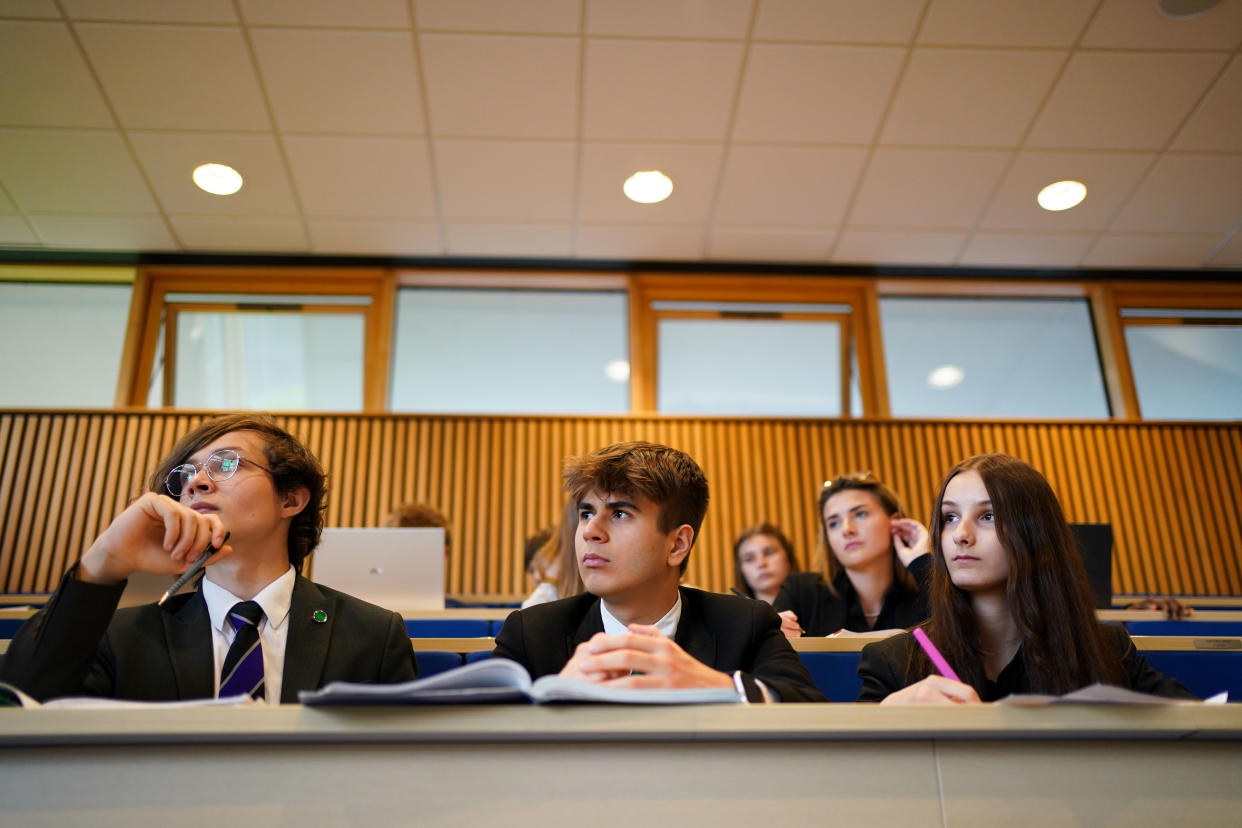 Students at Wrekin