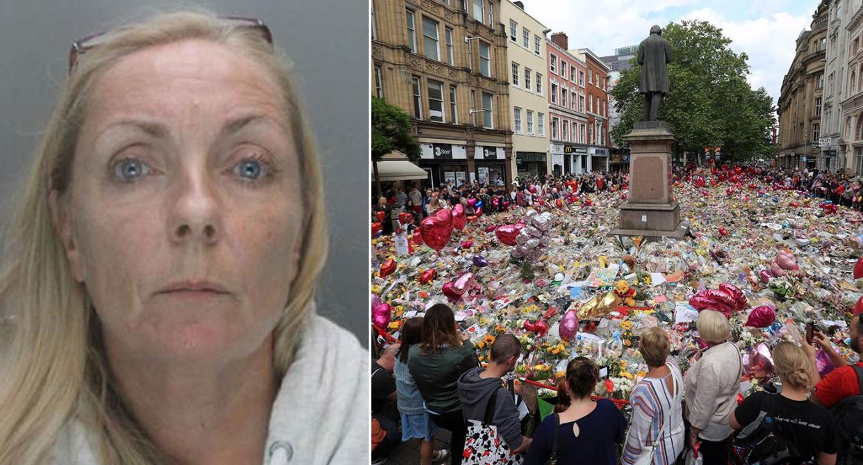 Susan Pain claimed she had a daughter who sustained multiple serious injuries in the Manchester Arena bombing. (PA)