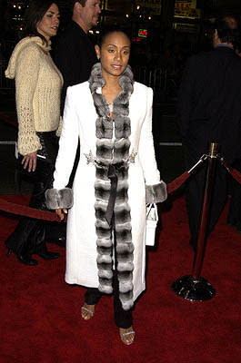 Jada Pinkett Smith at the Hollywood premiere of Ali