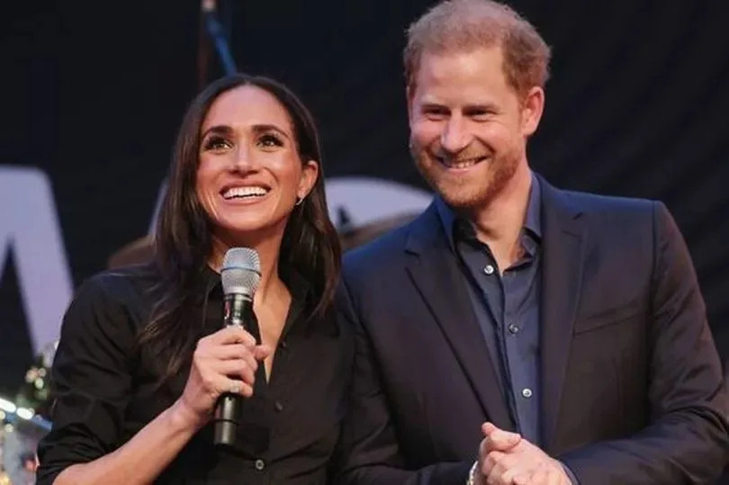 Prince Harry and Meghan Markle at Invictus Games