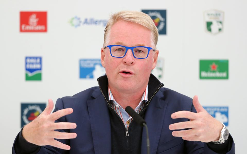 European Tour chief Keith Pelley has announced three co-sanctioned events with the PGA Tour (Niall Carson/PA) (PA Archive)