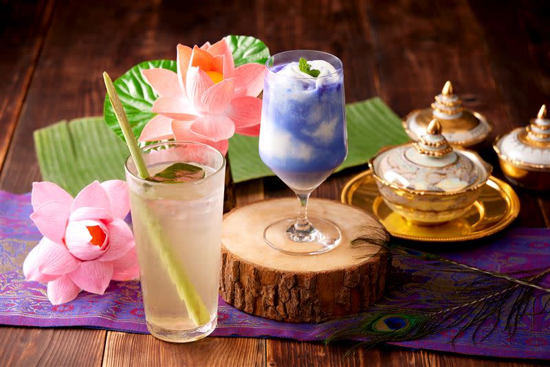 台北喜來登曼谷米其林一星Khao客座泰式調飲。（圖／飯店旅宿業者提供）