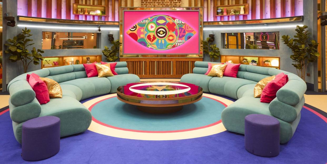 celebrity big brother 2024 house living room