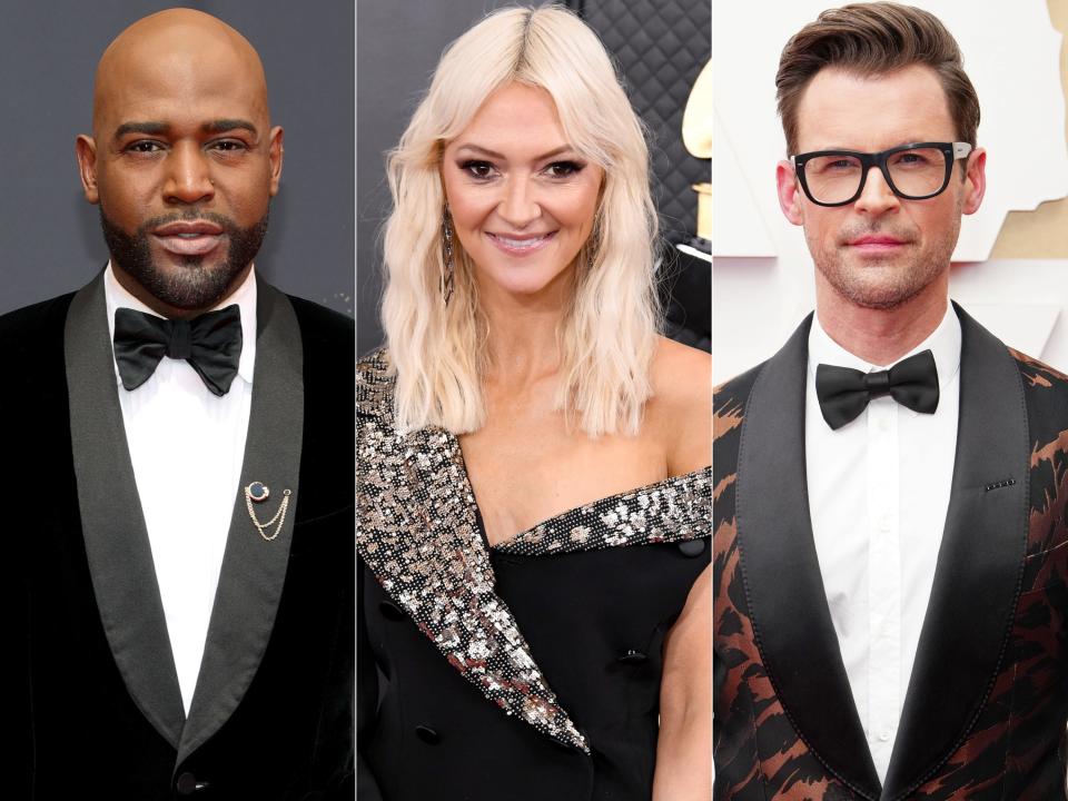 Karamo, Brad Goreski, and Zanna Roberts Rassi will be hosting "Live from the E!" red carpet.