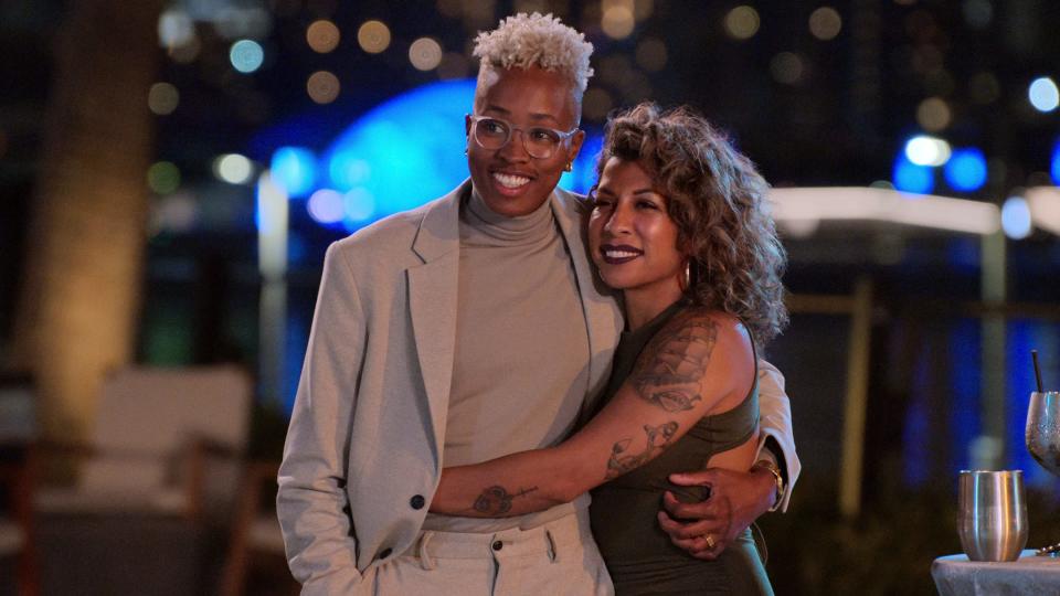 Mal Wright proposed to Yoly Rojas, who accepted, during the season finale of "The Ultimatum: Queer Love."