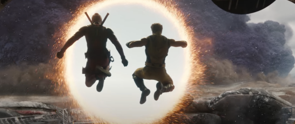 Toward the end of the trailer, we see Wolverine and Deadpool jump through an inter-dimensional portal. Will Doctor Strange make an appearance, or maybe Wong? My guess is the latter. It also seems like the portal is purposefully edited for the trailer, so we can't see what's on the other side. However, in the background, we can see Alioth's smoke.