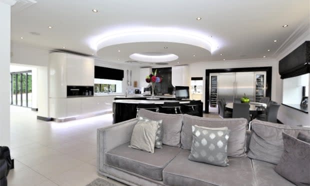 Andy Carroll’s Chigwell kitchen. Photograph: Rightmove