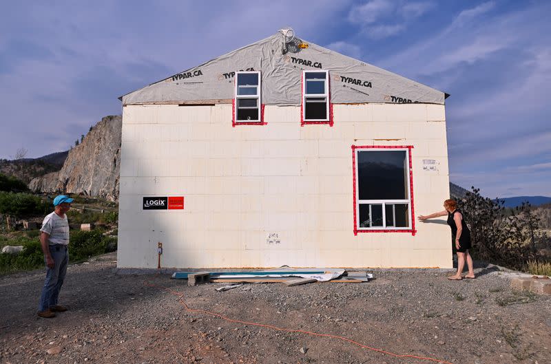 One year after a wildfire entirely destroyed the western Canadian village of Lytton