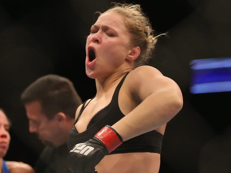 Former UFC champion Ronda Rousey (Getty Images)