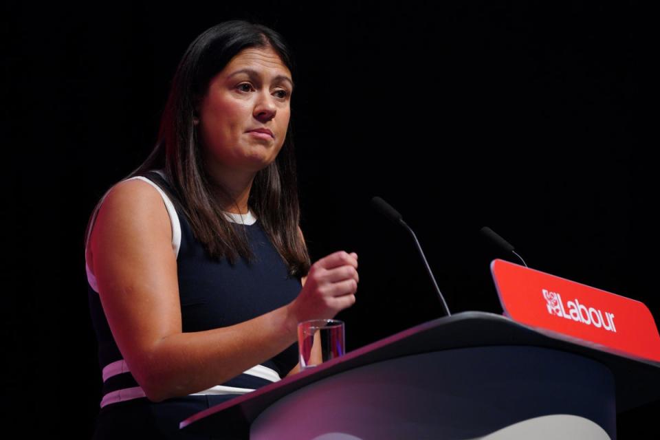 Shadow Housing Secretary Lisa Nandy (PA Archive)