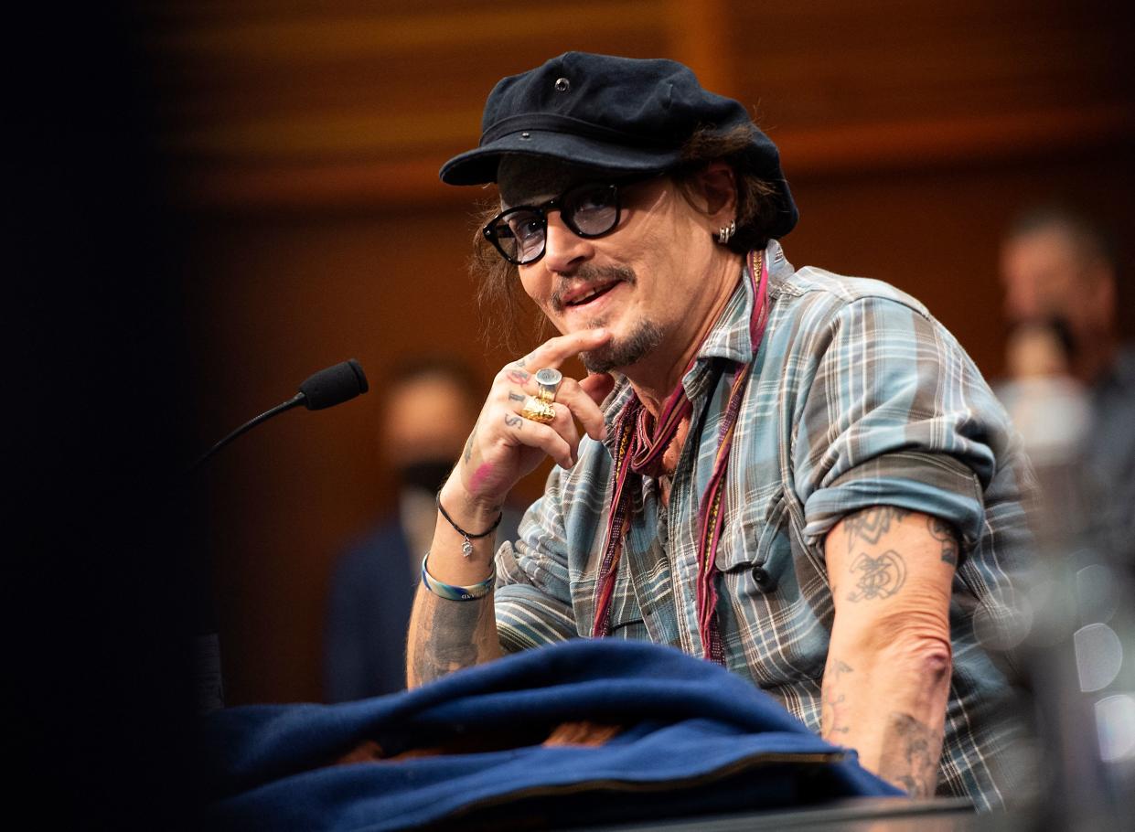 Johnny Depp rails against cancel culture before receiving the Donostia Award at the San Sebastian Film Festival. 