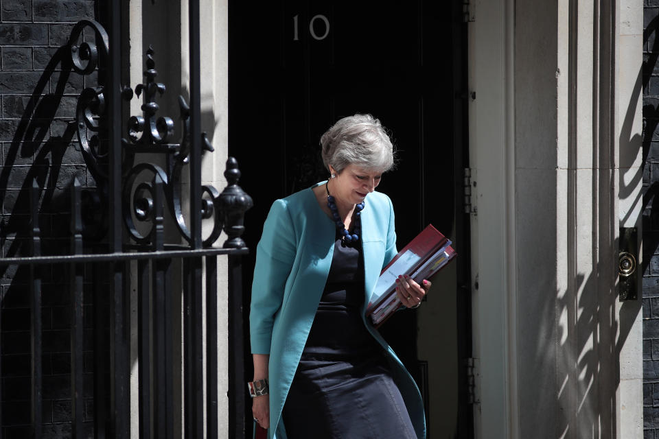 British Prime Minister Theresa May who Rahman planned to kill (Photo by Dan Kitwood/Getty Images)