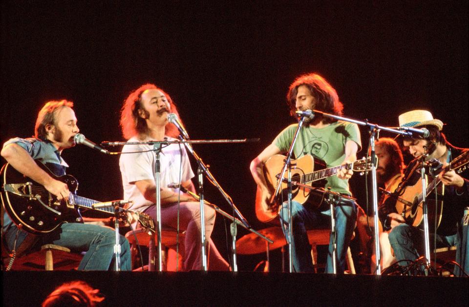 Crosby, Stills, Nash & Young biographer teases history of 'amazing dysfunctional musical family'