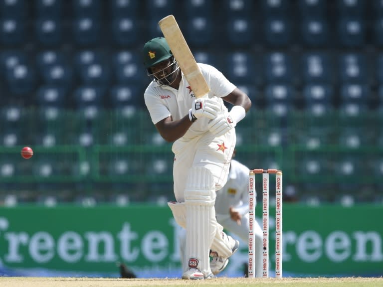 Hamilton Masakadza was unbeaten on 101 when rain wiped out most of the final session at Queens Sports Club