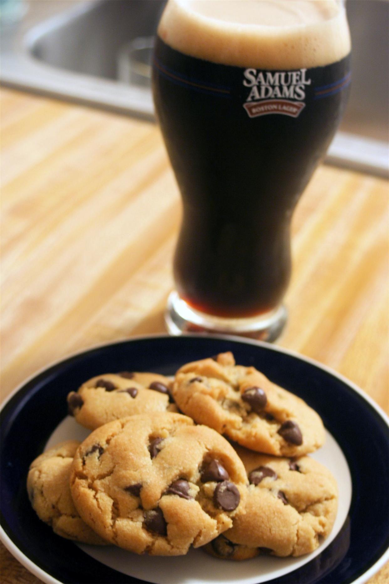 Stout Chocolate Chip Cookies