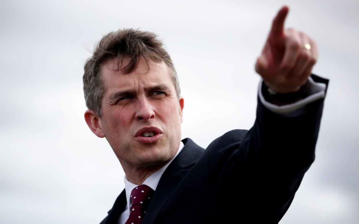 Gavin Williamson the defence secretary - PA