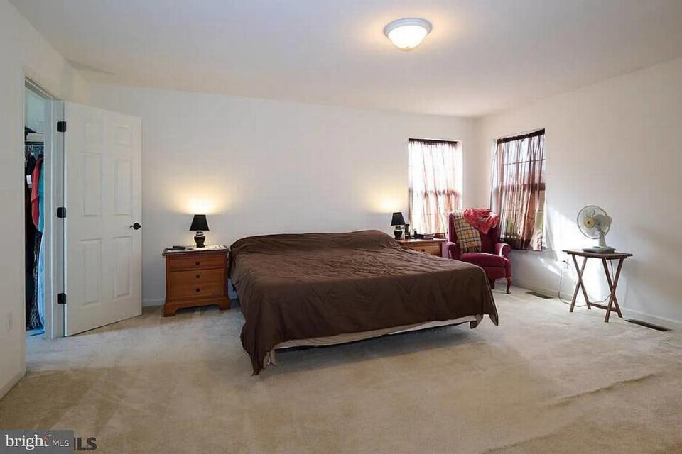 A bedroom inside the home at 179 Barrington Lane in Bellefonte. Photo shared with permission from home’s listing agent, Ryan Lowe of RE/MAX Centre Realty.