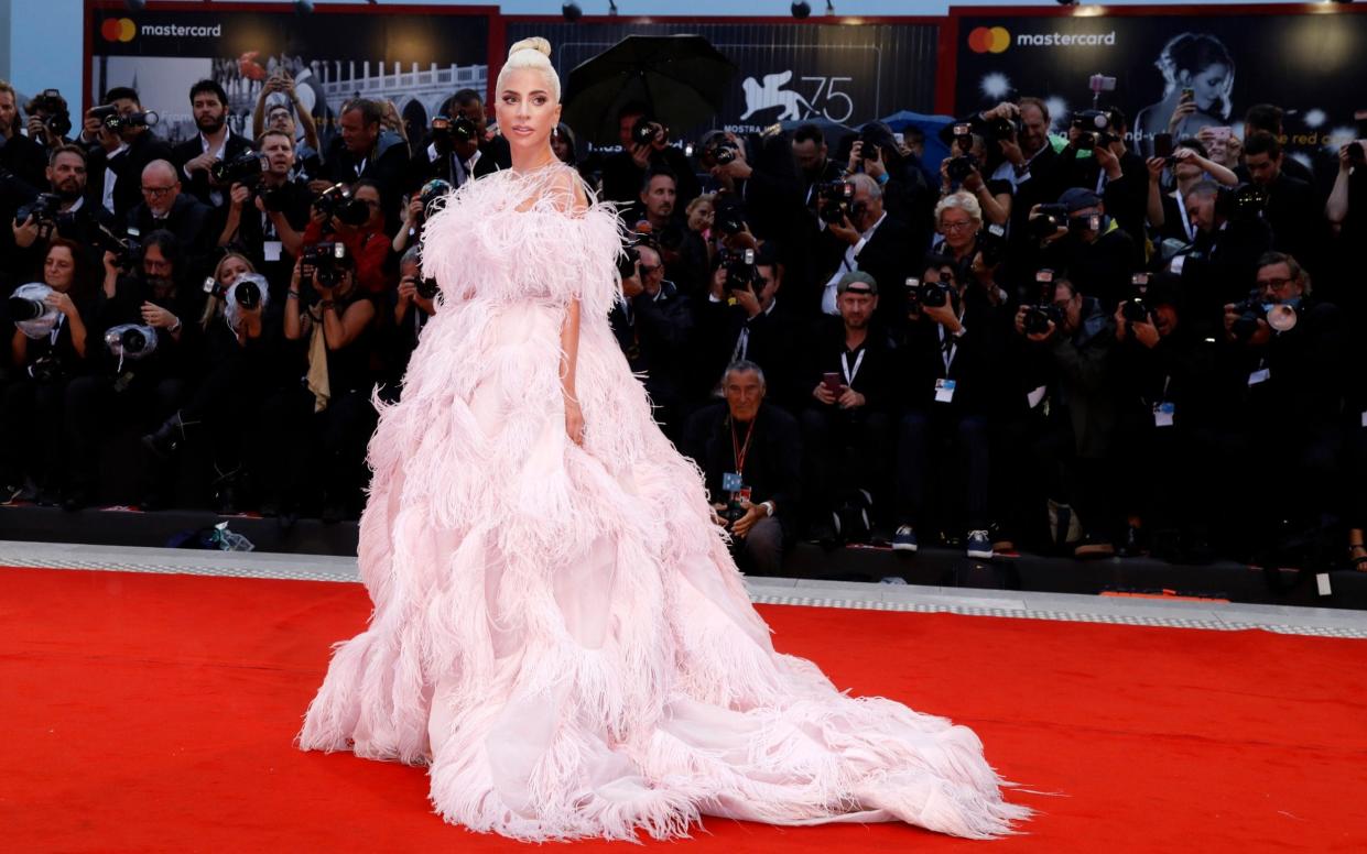 Lady Gaga at the A Star Is Born Premiere At 75th Venice Film Festival - P. Lehman / Barcroft Media