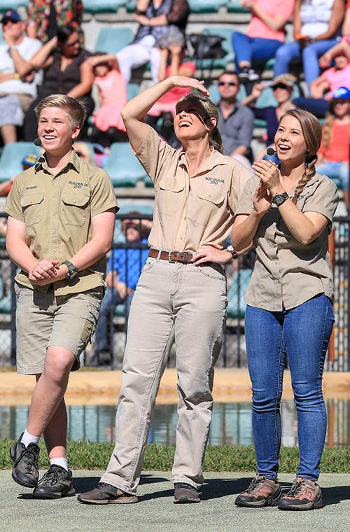 It's one of the biggest days of the year on the Australia Zoo calendar with the Irwins offering free entry for kids aged 14 and under.