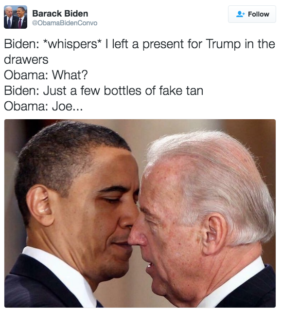 "¡Pero Joe!"... Divertidos memes de Obama y Biden toman las redes