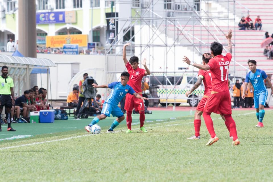 SEA Games: Singapore vs Myanmar