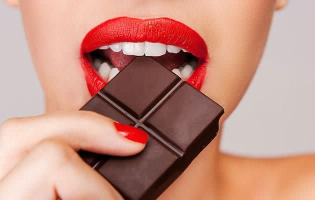 Doctors warn about potential side effects from snorting chocolate. Photo: Getty