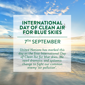 International Day of Clean Air for Blue Skies - Camfil US Initiative Supporting United Nations.