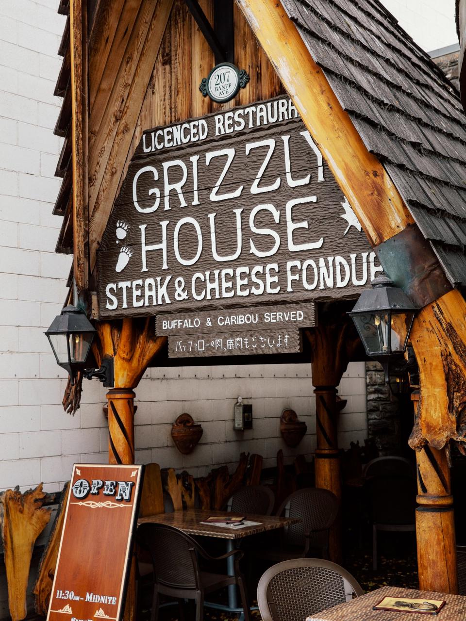 When you step inside of Grizzly House, you'll feel like you've gone back in time.