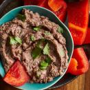 <p>This creamy bean dip is great for a party or picnic. Smoked paprika and ground chipotles add a robust, earthy flavor, but you can also use regular paprika and cayenne if you don't have the other spices on hand. <a href="https://www.eatingwell.com/recipe/267209/easy-black-bean-dip/" rel="nofollow noopener" target="_blank" data-ylk="slk:View Recipe;elm:context_link;itc:0;sec:content-canvas" class="link ">View Recipe</a></p>