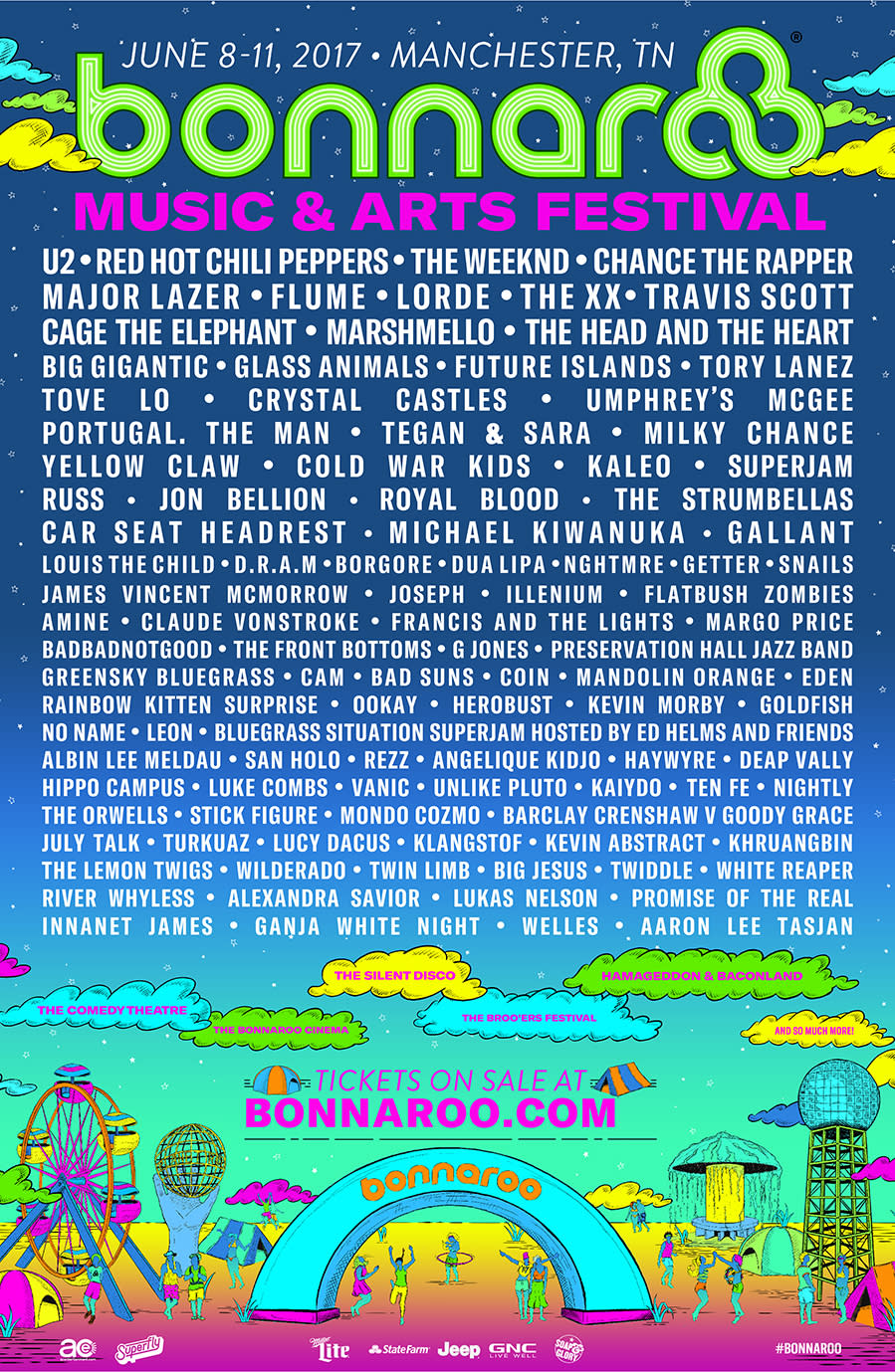 14) Bonnaroo