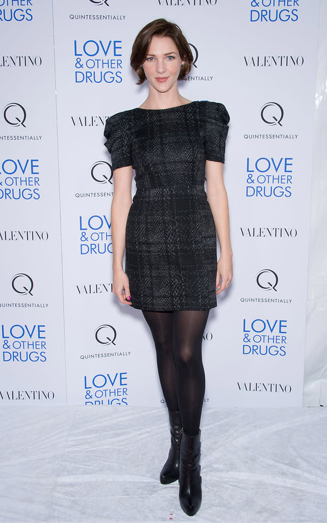 Love and Other Drugs 2010 NYC Screening Jessica Collins