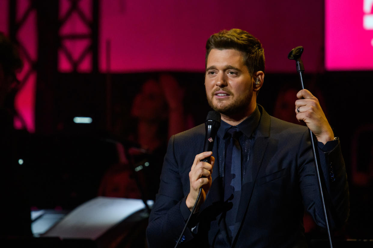 Michael Buble. Image via Getty Images. 