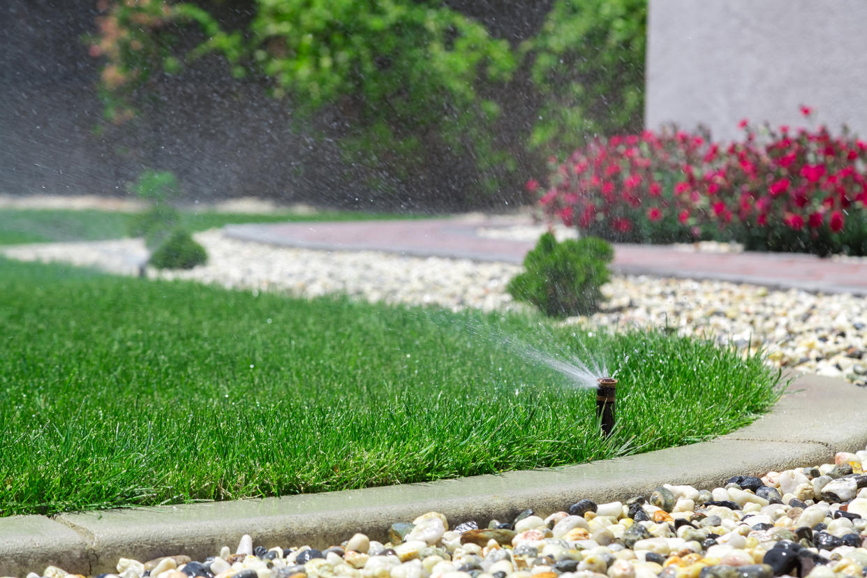 outdoor watering, garden landscaping