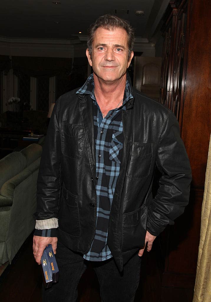 Mel Gibson Hllywd Reporter Prty