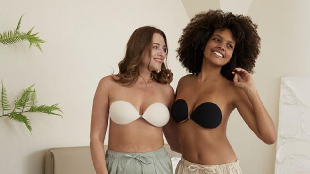 Over 11,000  shoppers say this is the best sticky bra they've