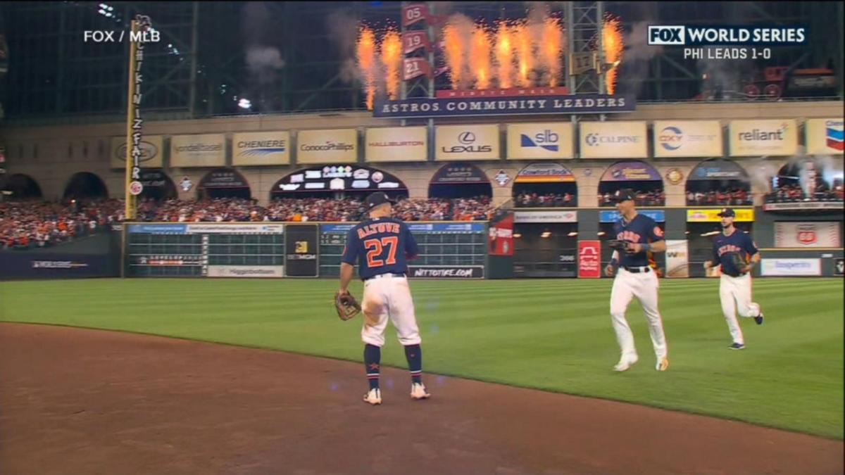 FOX Sports: MLB on X: Astros win! #ForTheH The 2021 #WorldSeries is tied  1-1 as we head to ATL!  / X