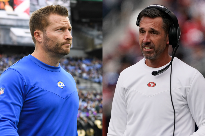 Sean McVay and Kyle Shanahan.