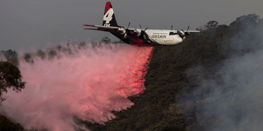 air tanker australia bushfire