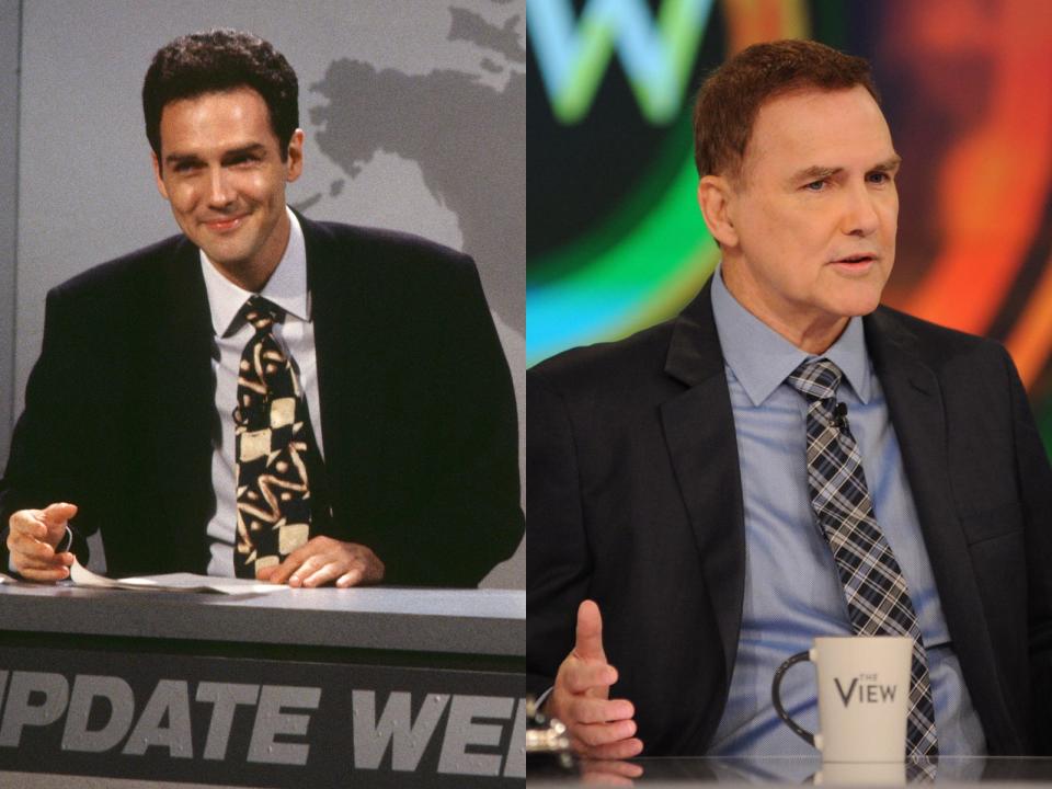 Norm MacDonald then and now