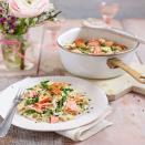 <p>This lighter version of risotto tastes great and uses a combination of grains, so you can feel smug while eating it<br></p><p><strong>Recipe: <a href="https://www.goodhousekeeping.com/uk/food/summer-recipes/smoked-salmon-and-asparagus-risotto" rel="nofollow noopener" target="_blank" data-ylk="slk:Smoked salmon and asparagus risotto;elm:context_link;itc:0;sec:content-canvas" class="link ">Smoked salmon and asparagus risotto</a></strong><br></p>