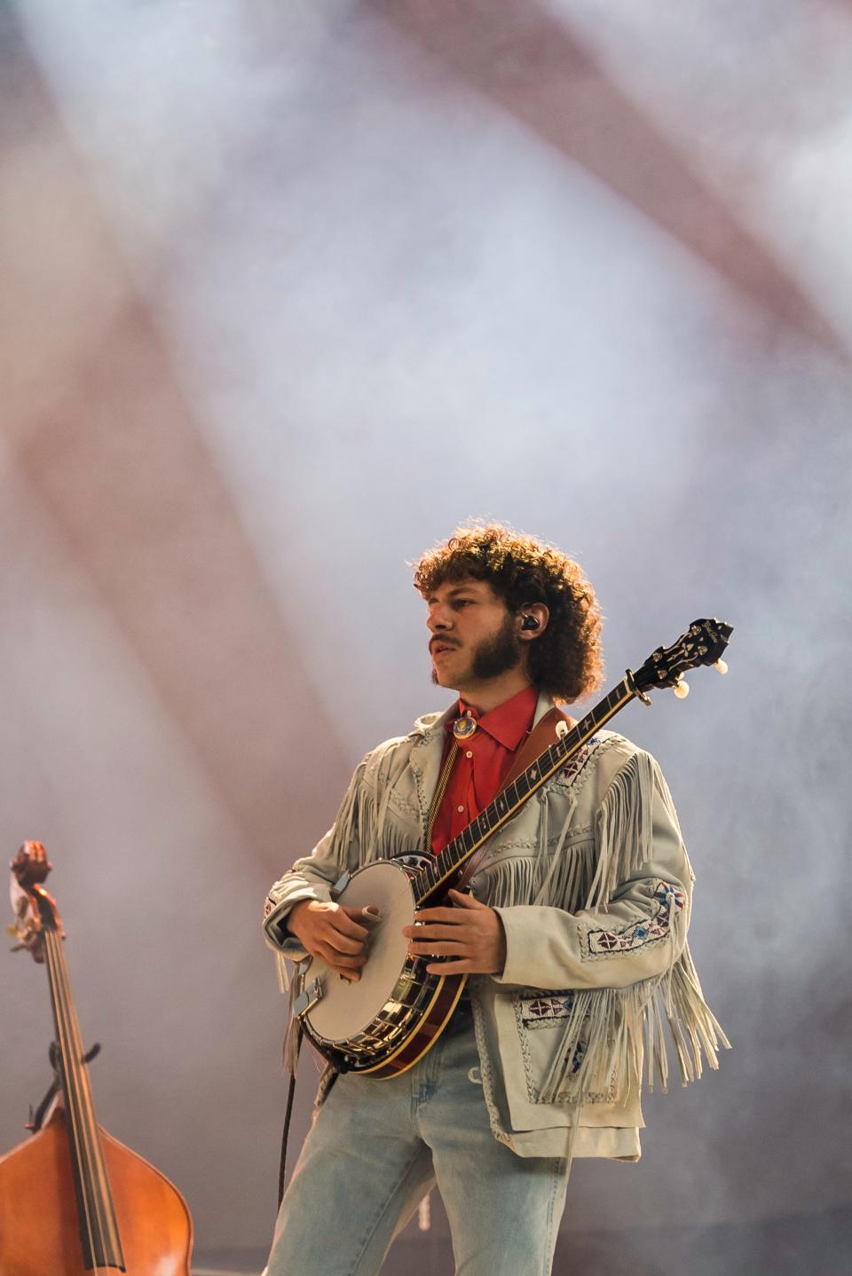 Amico “Meex” Demuzio, a Blackhawk High grad and newest member of The Allegheny High, the backing band to emerging alt-country star Charles Wesley Godwin.