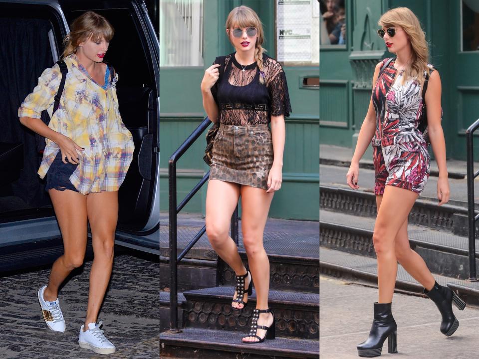 taylor swift reputation era street style