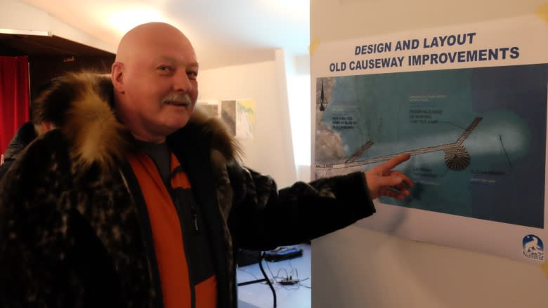 Public gets first look at plans for Iqaluit's deep sea port