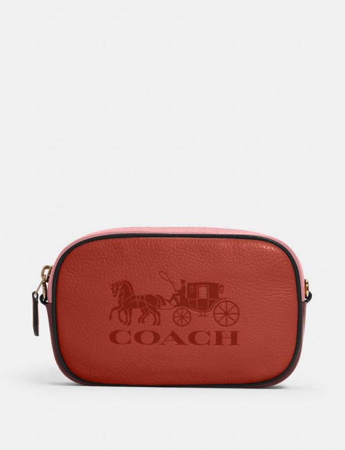 Jes Convertible Belt Bag In Colorblock With Horse And Carriage - on sale at the Coach Outlet for Black Friday, $79 (originally $328). 